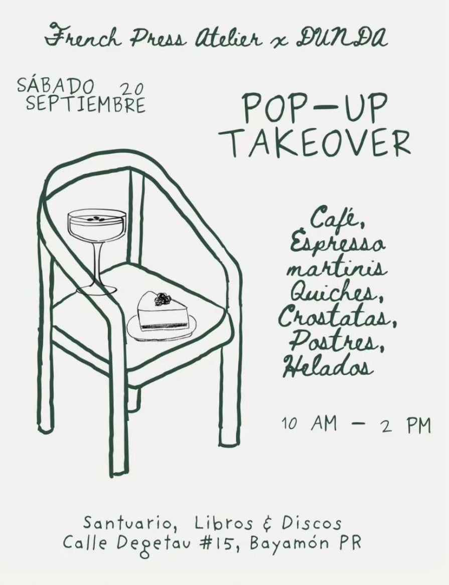 French Press Atelier &amp; Dunda - Pop-Up Takeover
