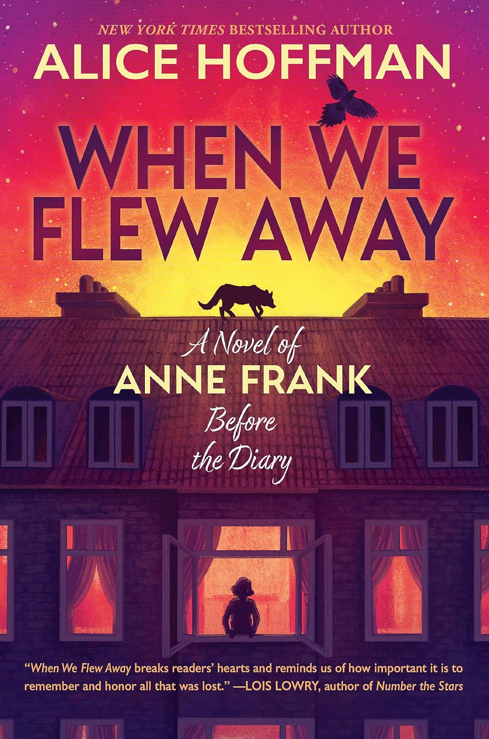 When we Flew Away A Novel of Anne Frank
