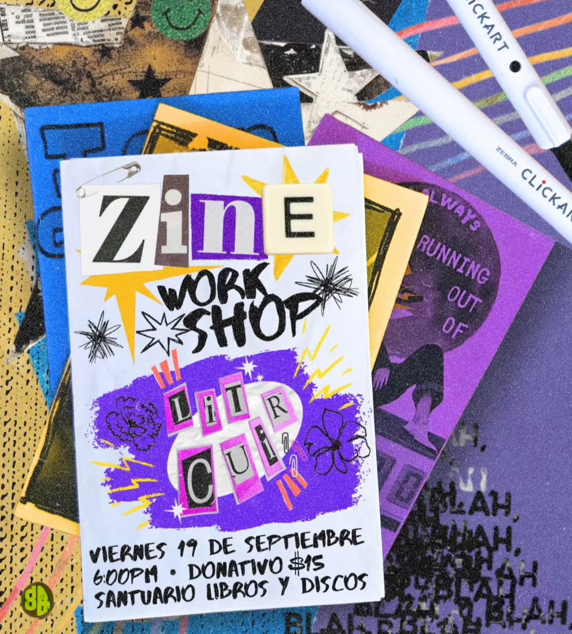 LitCuir present: Zine Workshop
